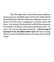 BAE150 The Message of Upanishad to Modern Man BAE150 The Message of Upanishad to Modern Man